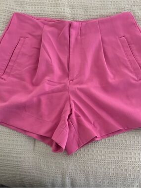 a new day Hot Pink High-Waist Tailored Shorts